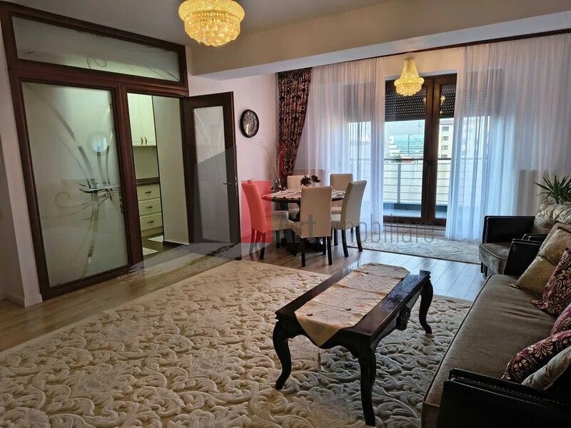 Baneasa- Apartament cu 2 camere de inchiriat- Aerogarii-centrala+loc de parcare